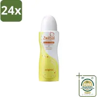 Zwitsal Deodorant Original 100 ml - Voordeelverpakking - 24 stuks - Huidvriendelijk - Deodorant spray