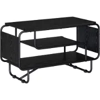 vidaXL TV Stand 80 x 36 x 45 cm Zwart eiken