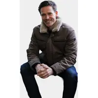 Donders 1860 Winterjas heren Bruin Textile Jacket 22066/541