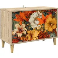 vidaXL Tv-meubel GENNEP 69 x 33 x 50 cm Sonoma Bewerkt hout