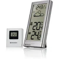 Bresser RC weerstation Meteo Temp Zilver 7004200HZI000