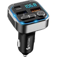 Siltcon FM Transmitter Bluetooth Auto met USB-C 30W Snellader