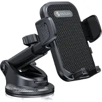 Siltcon Telefoonhouder Auto met Sterke Zuignap voor Dashboard en Raam