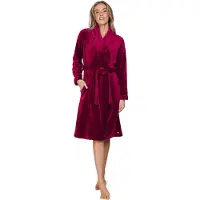 Pastunette Ochtendjas 'Rosewood Comfort' donkerrood