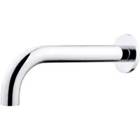 Boss & Wessing Bws inbouw baduitloop 20 cm 1/2'' chroom cemal rond