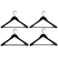 HAY Smooth Kledinghaak - Set van 4 Wide | With Bar