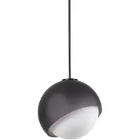 Ideal Lux Hanglamp Bloom, dimbaar, zwart, Woon-/ Eetkamer, metaal, Modern, hanglamp