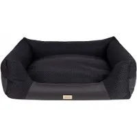 Amiplay Milano Bank Hondenmand L Zwart - Comfort & Stijl
