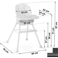 Nukido 701002 Tilo kinderstoel, groen