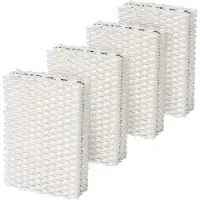 Jehiatek WF813 Luchtbevochtiger Wick Filter Vervanging voor EQWF813 Compatibel met RCM832, RCM-83 PCWF813 PCCM 840 4-Pack