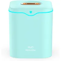Kepptory 2000 ml grote capaciteit dubbele poort luchtbevochtiger Silent Blue