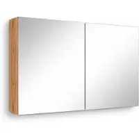 Sanicare Qlassics spiegelkast 60cm met spiegeldeur rechts arrano oak
