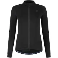 Rogelli Essential II Dames Lange Mouw Fietsshirt - Lange Rits - Zwart
