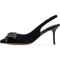 CESARE GASPARI Slingpumps zwart
