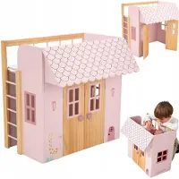 Munecas Arias Nature House Bed With 3 Hangers 50x39x50 Cm Roze Kinderen