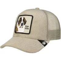 GOORIN BROS. Pet 'Top Dog' cognac / kaki / zwart / wit