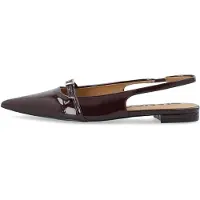 Bianco Slingpumps 'BARI ' rood