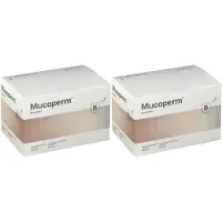 Nutriphyt Mucoperm | Spijsvertering en (darm)slijmvliezen | Met 32 ingrediënten 2x60x4 g Zakje