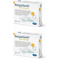Hartmann Resposorb Silicone Border 17,5x17,5cm 2x10 St Pleister