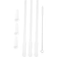 Typecat Rietjes Compatibel Gallon Waterfles, Herbruikbaar Verstelbaar voor 1000Ml/2000Ml Kan, 3 Set