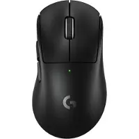 Logitech G PRO X SUPERLIGHT 2 DEX - Muis - ergonomisch - voor rechtshandigen - optisch - 5 knoppen - draadloos/bekabeld - 2,4 GHz, USB - zwart