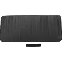Torribaly Pilates Workout Mat Dik 60X25X1.5Cm Yoga Kniebeschermer Kussen Extra Ondersteuning Voor Knieën Polsen Ellebogen Zwart