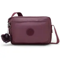 Kipling Schoudertas 'Abanu M' wijnrood