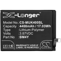 123accu Xiaomi BM4Y accu (3.8 V, 4400 mAh, huismerk)