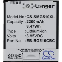 123accu Samsung EB-BG510CBC accu (3.85 V, 2200 mAh, huismerk)