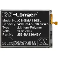 123accu Samsung EB-BA136ABY accu (4900 mAh, huismerk)