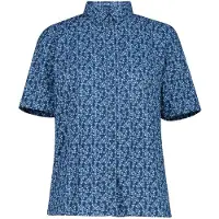 CMP Stretch T-Shirt Met Volledige Print En 3/4 Mouwen Dames | Maat XL