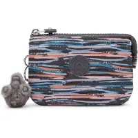 Kipling Portemonnee 'Creativity S' azuur / antraciet / koraal / zwart