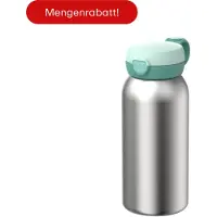 Mepal Isoleerfles met flipdop Campus - 500 ml - Waterfles RVS - Lekdicht - Hygiënische deksel - Cool mint