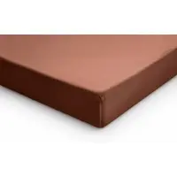 Primaviera Deluxe Hoeslaken Satin Brown Satijn-160 x 220 cm