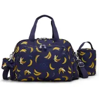 Kipling Handtas 'Camana' navy / bruin / geel