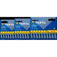 Varta Longlife Power AA Pack 30 stuks