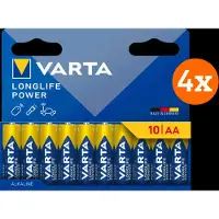 Varta Longlife Power AA Pack 40 stuks