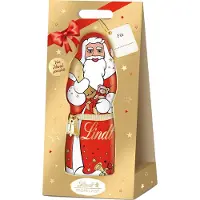Lindt SANTA XL melkchocolade 1kg - Kerstcadeau - Chocolade kerstman - Zwitserse kwaliteit