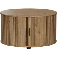 Vicco Salontafel Selva Eiken 80 x 80 cm met schuifdeur, Model 56360