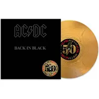 Sony music AC/DC - Back in Black (50th Anniversary Gold Vinyl)