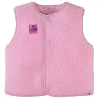 Z8 mini teddy gilet Nicole roze Meisjes Polyester Ronde hals Effen - maat 110