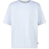 America Today T-shirt - lichtblauw Meisjes Katoen Ronde hals Effen - maat 134/140