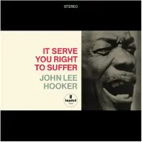 Universal Music John Lee Hooker - It Serve You Right To Suffer (LP) (Acoustic Sounds)