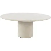 4 Seasons Outdoor Hampton dining tuintafel rond mortex beige 160xH75 cm