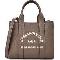Karl Lagerfeld Shopper 'Carré' kaki