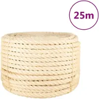 vidaXL Touw 20 mm 25 m 100% sisal