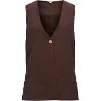 Object Bodywarmer 'OBJIsla' donkerbruin