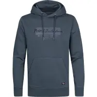 Petrol Industries - Heren Graphic sweatshirt met capuchon Rexton - Blauw - Maat XXL