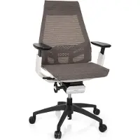 Hjh OFFICE GENIDIA SMART WHITE net - Professionele bureaustoel Grijs / Wit