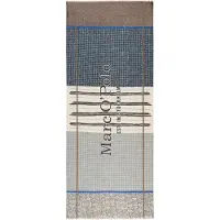 Marc O'Polo Sjaal donkerblauw / bruin / grijs
